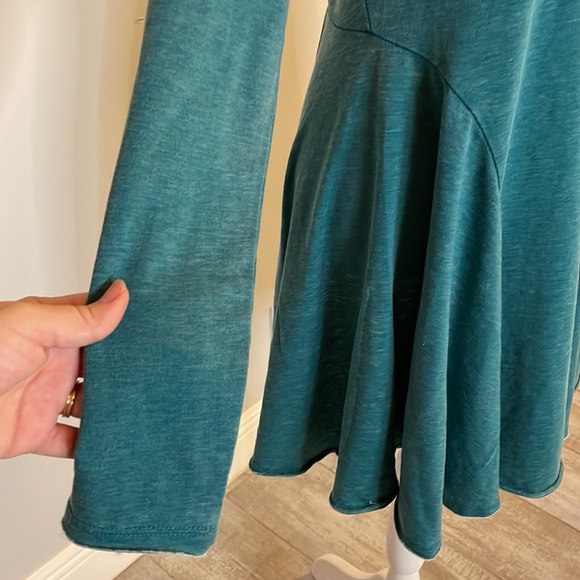 [Others Follow] Heathered Green Skater Dress - Size Medium NWT - Picture 2 of 5